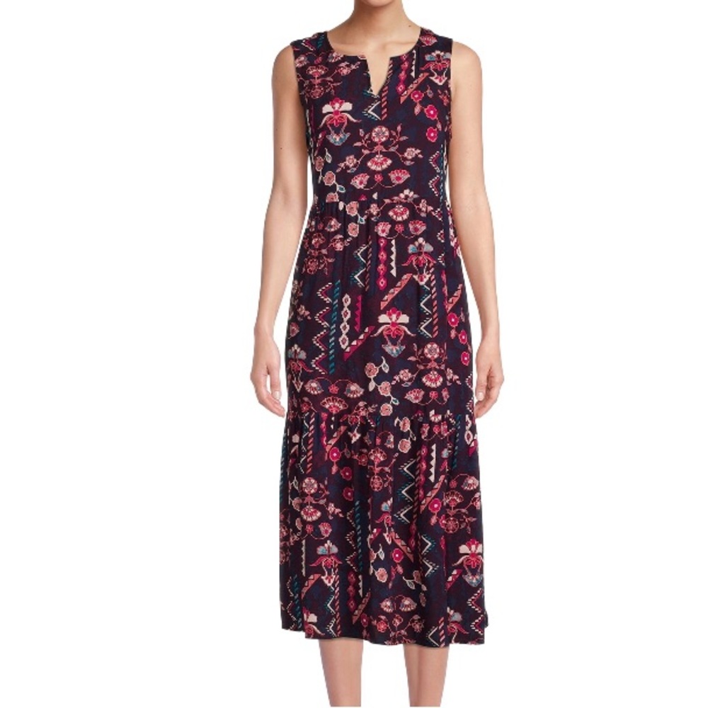 Beautiful Printed Sleeveless Dress